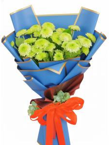 Graceful Malaysian Mums Bouquet