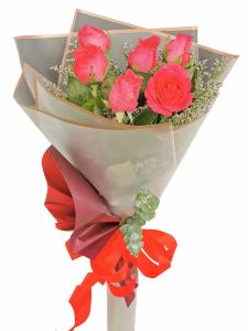 6 Stem Love Red Rose
