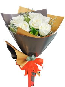 Graceful White Rose
