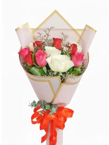 Soft Glow Mix Rose Bouquet